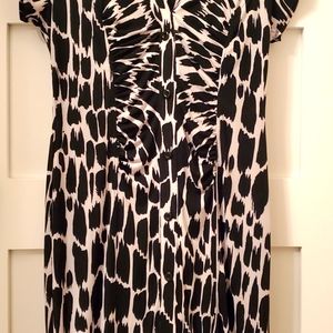 Black and white size 4 dress